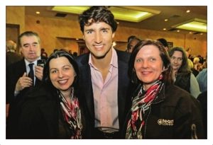 Justin Trudeau Cornwall Ontario Liberal