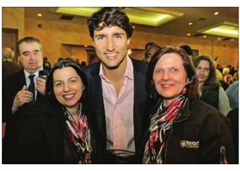 Justin Trudeau Cornwall Ontario Liberal