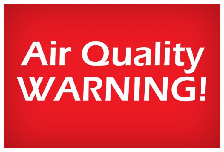 Air Quality Warning Cornwall Ontario