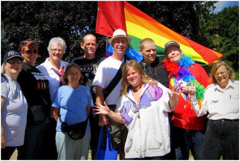 Pride Flag Cornwall Ontario City Hall