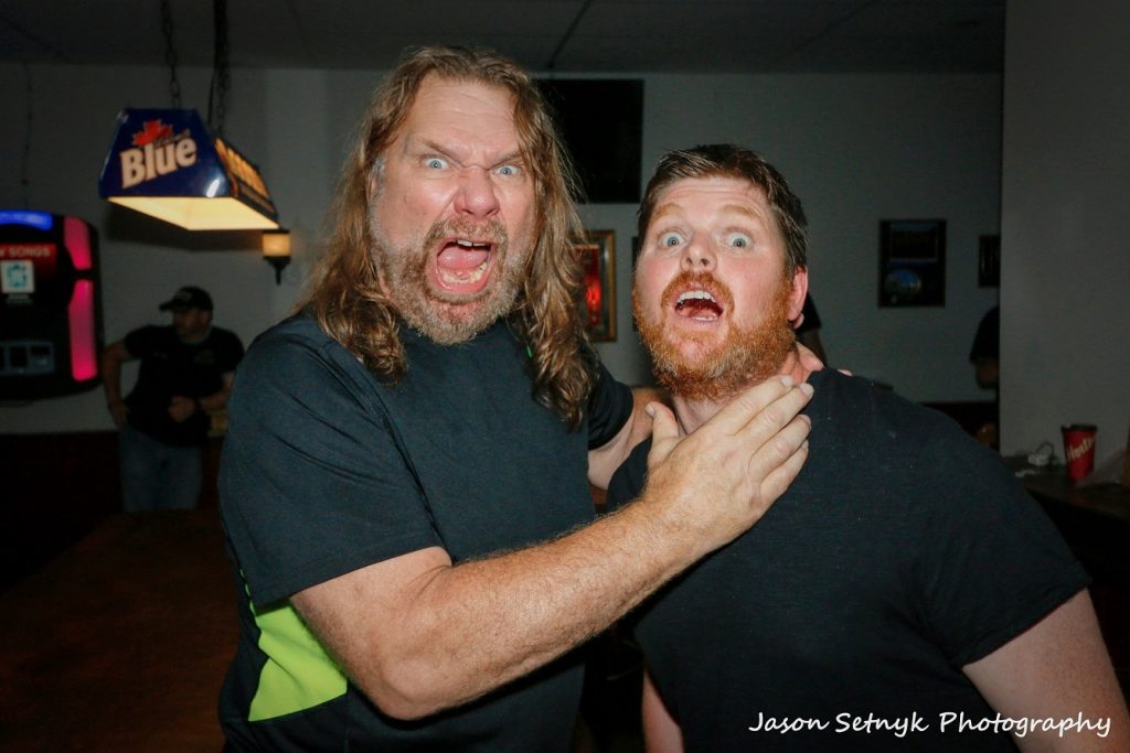 Hacksaw Jim Duggan and Mark Vincent 002