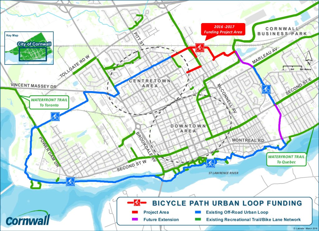 BikePathUrbanLoopOverview