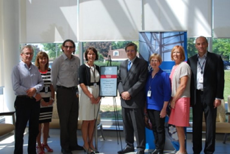 OUHI plaque CCH Cornwall Community Hospital