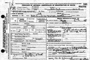 Jail Governor Death Certificate
