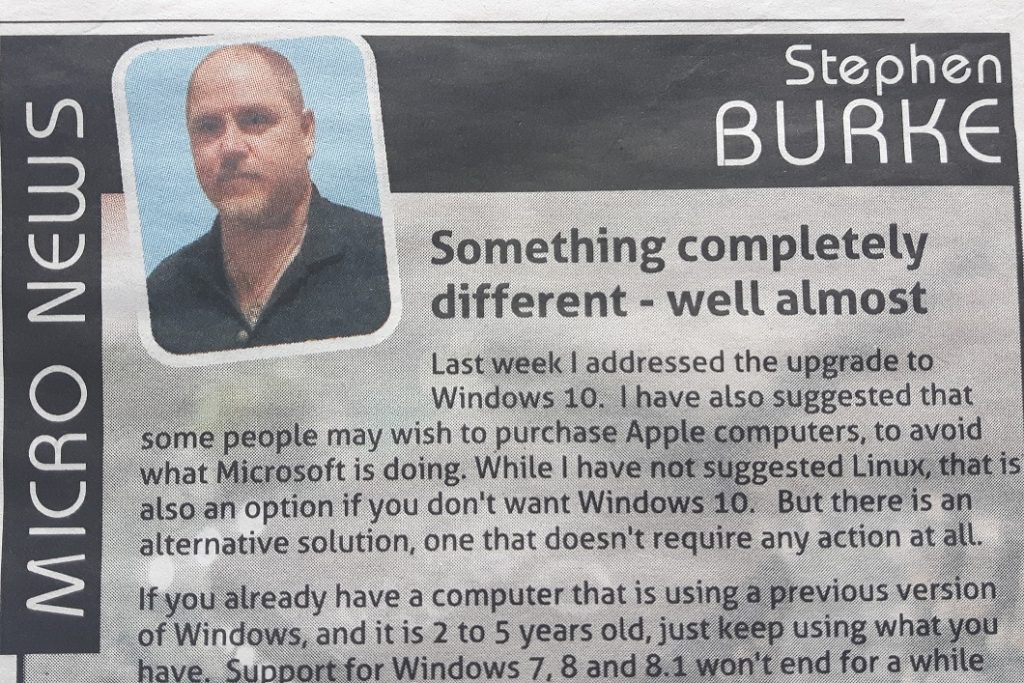 Stephen Burke Micro News Seeker