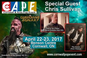 Actor Chris Sullivan CAPE 2017