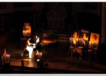 The Great Concert  Frederic Chopin  by candlelight in Cornwall !