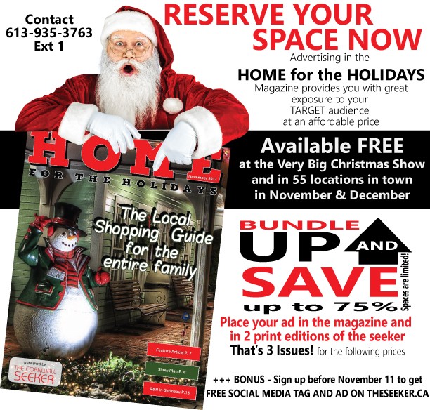 Advertise in Home for the Holidays - The Seeker Newspaper Cornwall