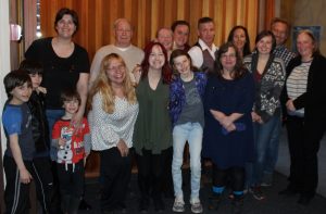 Just a few of Roy and Cher's dedicated volunteers