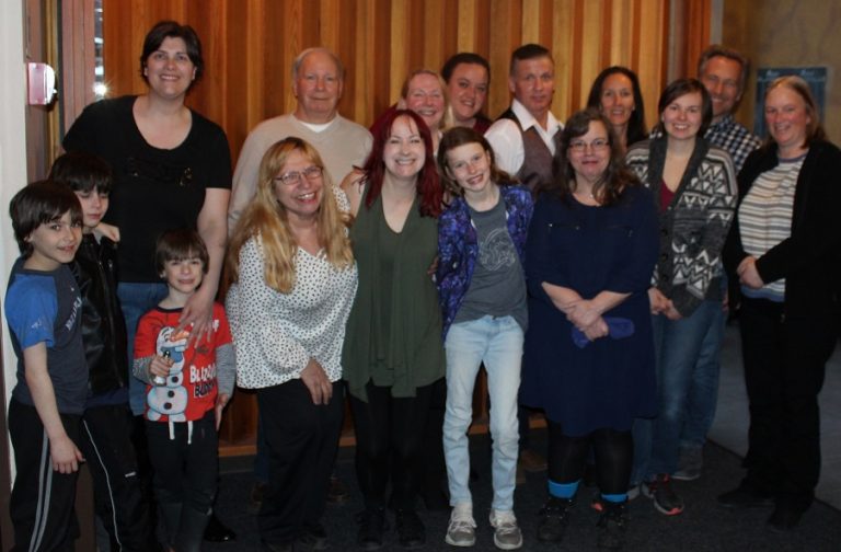 Just a few of Roy and Cher's dedicated volunteers