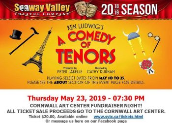 “A Comedy of Tenors” starts next week