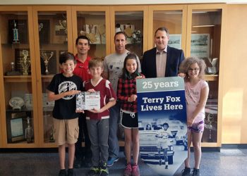 UCDSB Marks One Million Terry Fox Fundraising Milestone