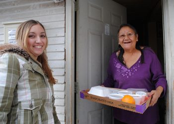 Meals on Wheels celebrating anniversary with discount