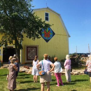 Barn Quilt Tour at Iva Smith Gallery