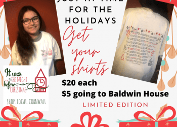 Shop Local T-Shirt Campaign to Benefit Maison Baldwin