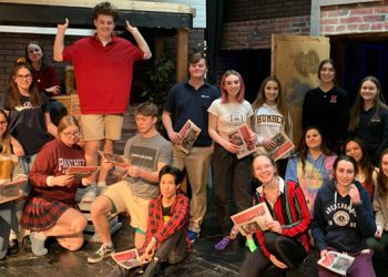 The Seeker “Newspapers” make a  special appearance in the latest St. Joe’s Musical …