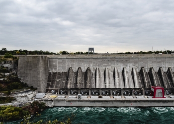 landscape water building bridge