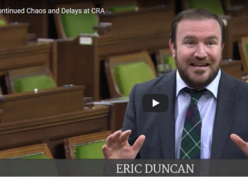 Duncan Calls Out Continued Chaos and Delays at CRA