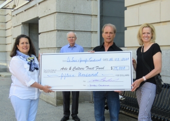 Dr. Louis & Jennifer Cardinal donate $15,000 to  the Art Centre of Cornwall
