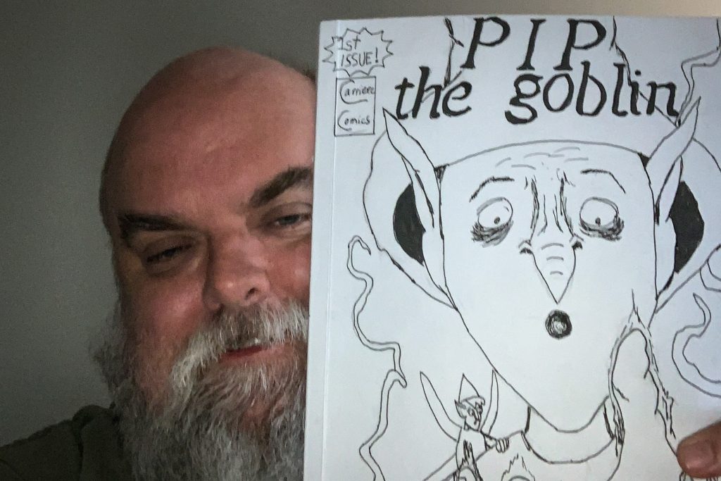 Neil Carriere comic book debut Pip the Goblin