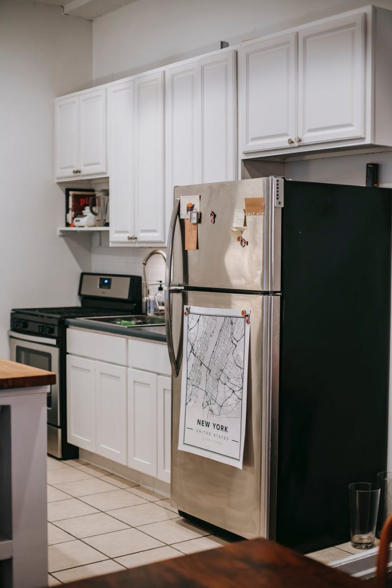 kitchen interior with modern furniture