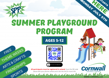 Kids, don’t miss out! The Summer Playground Program is back as of July 5.