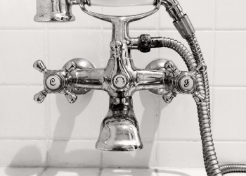 luxury wet chrome bathroom