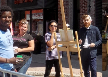 OUT and ABOUT with Seeker Chick Mai-Liis: Art fundraiser, Pop Up Shops, Cornwall Waterfront Farmers Market and Dog Sitting Mimi… always lots going on!