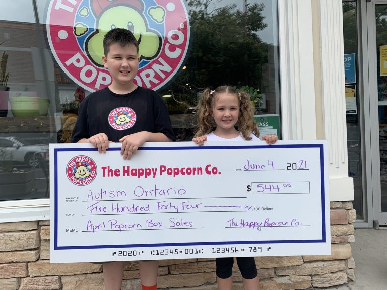 Jack & Delilah with Big cheque for AO