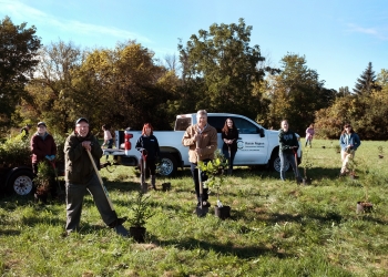 RRCA Partners with SLC and City of Cornwall to Plant 300 Trees in Local Park