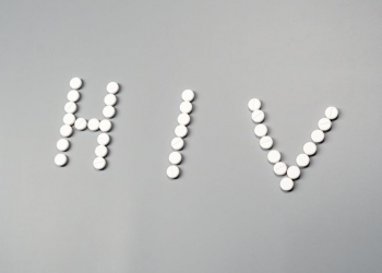 medicine pill on a gray surface