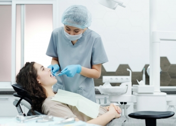 man woman office room