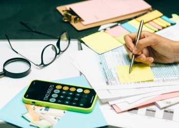 desk office writing business