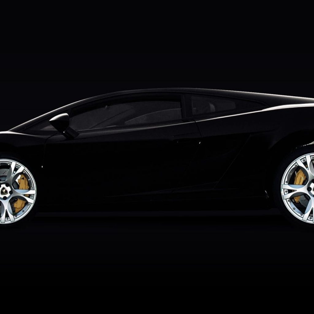 black lamborghini murcielago