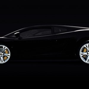 black lamborghini murcielago