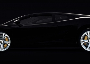 black lamborghini murcielago