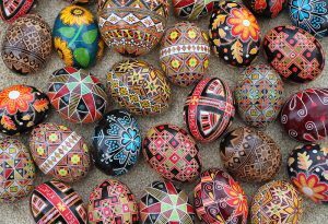 painted eggs