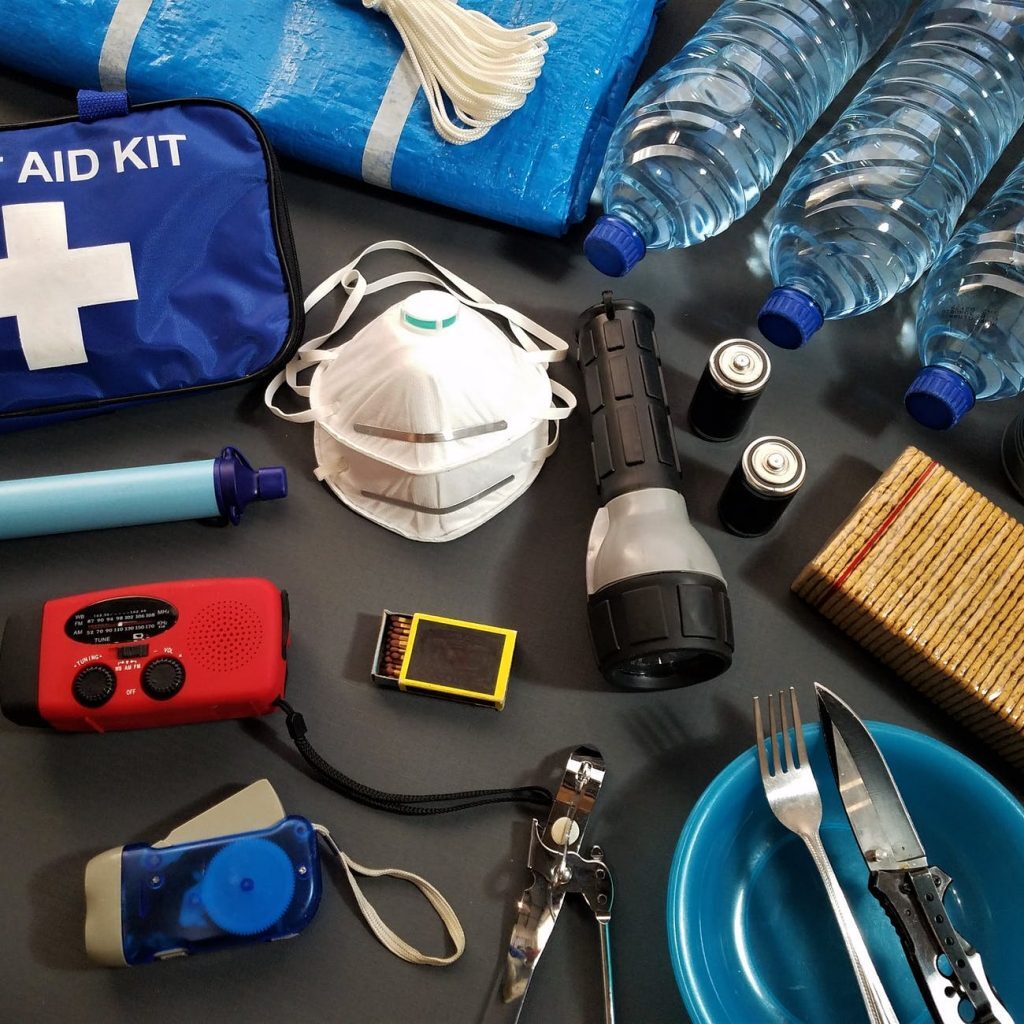 first aid and surival kits