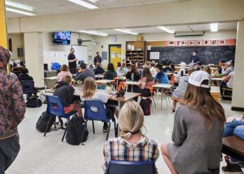 Take the Wheel Ontario visits Char-Lan District High School