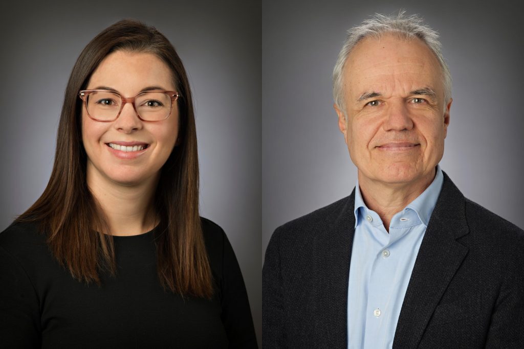 Chair Josee Payette (left) & Dr. Anastasios Boubalos (right) - photo by CCH