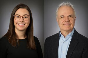 Chair Josee Payette (left) & Dr. Anastasios Boubalos (right) - photo by CCH