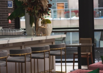 interior of cafeteria