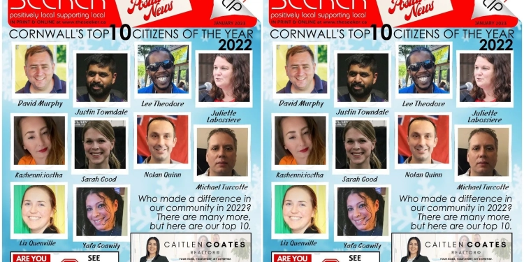 Front cover of the January 2023 magazine.