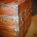Antique wooden box furniture