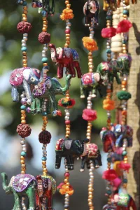 Elephant chain decoration