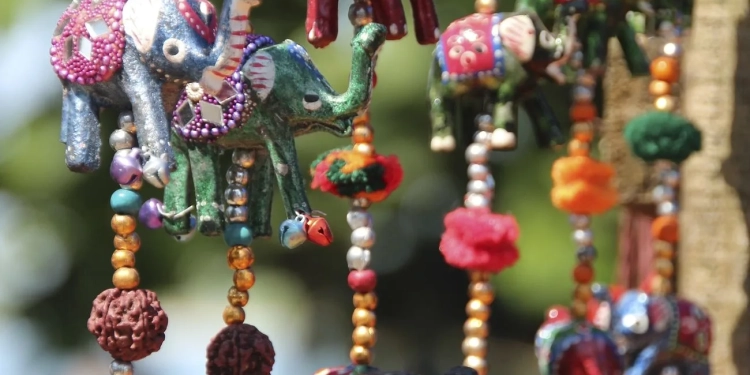 Elephant chain decoration