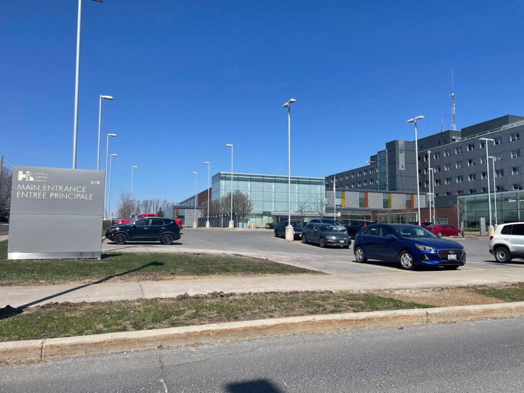 Main Entrance Cornwall Hospital