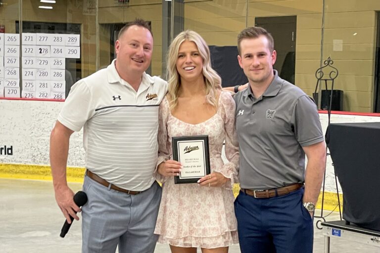 Tia Lascelle, a former student-athlete of Ontario Hockey Academy, has made waves in NCAA DIII women's hockey.