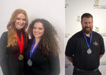 St. Lawrence College Students Bring Home the Hardware from Provincial Skills Competition