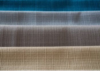 red white and black striped textile